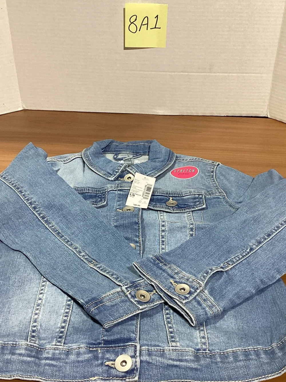 Children’s place Light Wash Stretch Denim Jacket - Blue